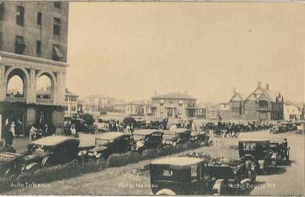 Cars on National Blvd.