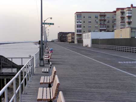 Looking West from Washington Blvd