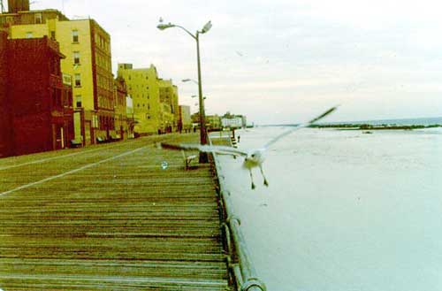 Boardwalk looking east 1976