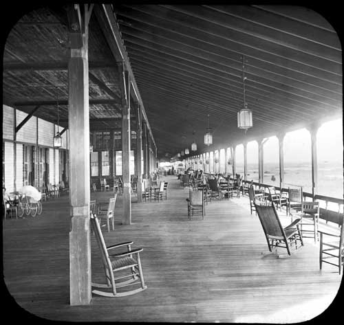 The East Veranda, circa 1890