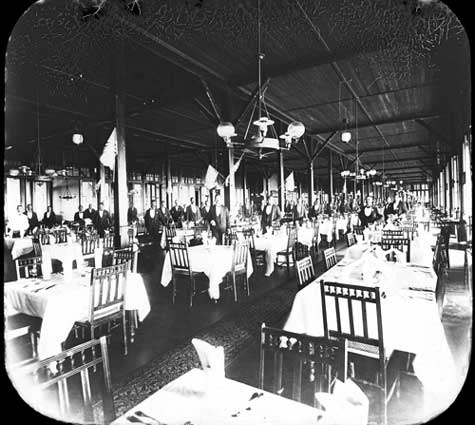 Dining Room at the Long Beach Hotel