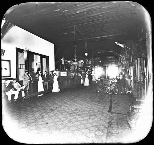 The Lobby at the Long Beach Hotel