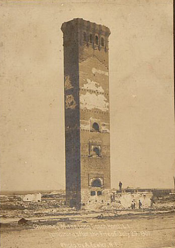 The Long Beach Hotel chimney